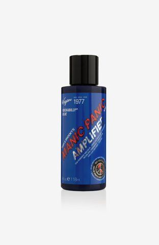 Manic Panic Amplified Rockabilly Blue Напівперманентний прямий, 100% веганський фарбник яскраво синього відтінку, 118мл 612600710397 фото