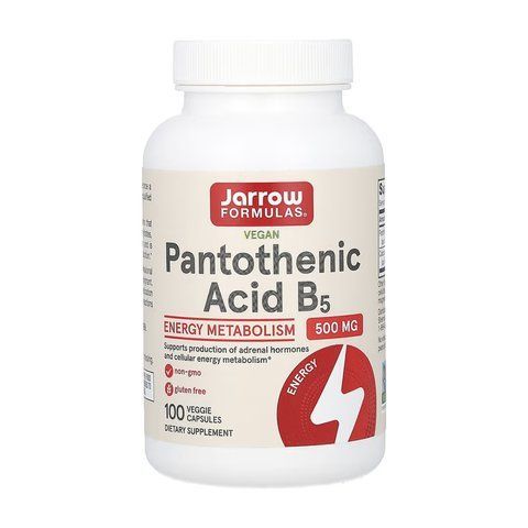 Pantothenic Acid 500mg - 100 vcaps 30510 фото