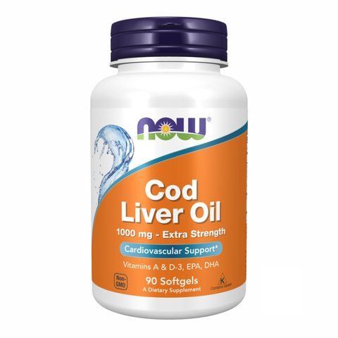 Cod Liver Oil 1000mg - 90 sgels 18404 фото