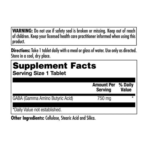 Gaba 750mg - 90 tabs 26612 фото