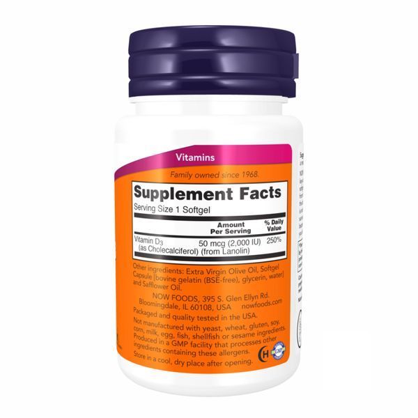 VIT D-3 2000 IU - 30 sgels 18321 фото