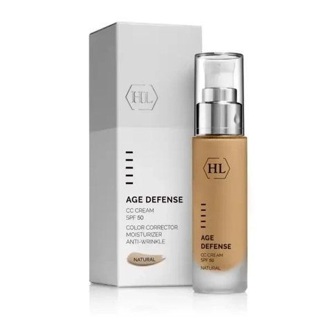 Коригувальний CC крем SPF 50 Натуральний Holy Land Age Defense CC Cream SPF 50 NATURAL 50 мл 1314 фото