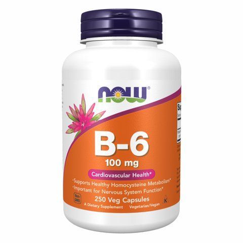 B-6 100mg - 250 vcaps 25682 фото