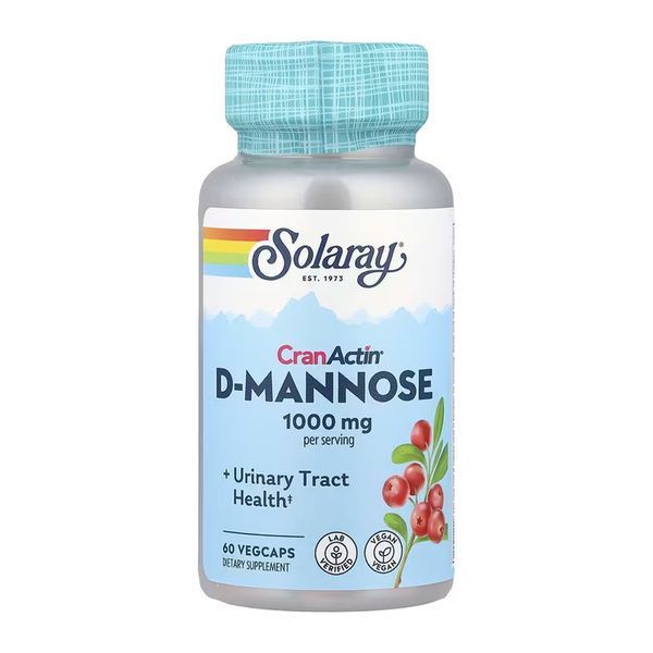 CranActin D-Mannose 1000mg - 60 vcaps 30935 фото