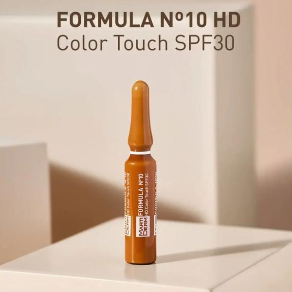 Мартідерм Оріджиналс Формула N10 Колор Тач Martiderm Originals Formula №10 HD Color Touch SPF30, 30 ампул MA004 фото