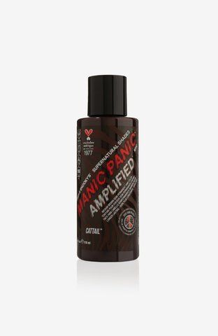 Manic Panic Amplified Cattail Напівперманентний прямий, 100% веганський фарбник шоколадно-коричневого відтінку, 118мл 612600710663 фото