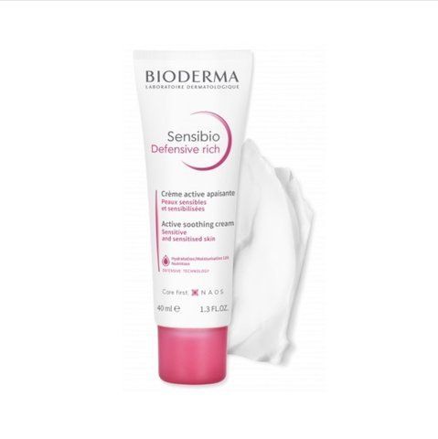 Біодерма Сенсібіо Ріш Дефенсив насичений крем Bioderma Sensibio Defensive creme riche 40 мл 28695W фото