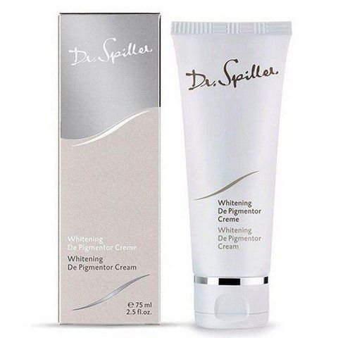 Освітлювальний депігментувальний крем Whitening De Pigmentor Cream Dr.Spiller, 75 мл 113509 фото