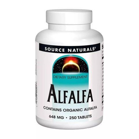 Alfalfa 648mg - 250 tabs 29771 фото