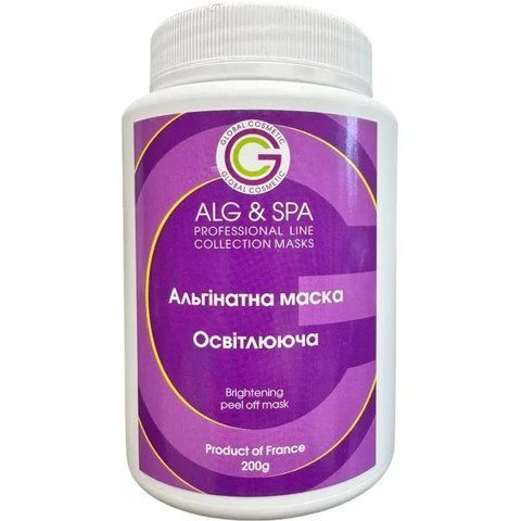 Альгинатная маска осветляющая для лица Brightening Peel Off Mask ALG & SPA, 500г 2729950895 фото