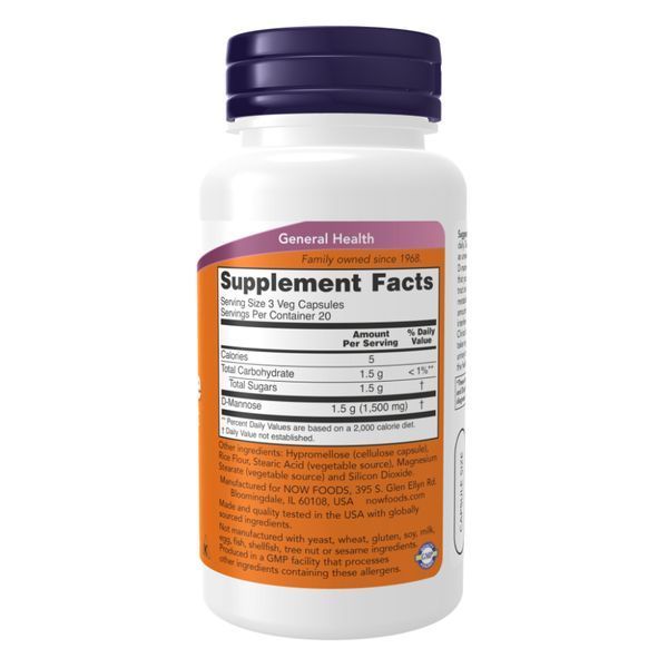 D-Mannose 500mg - 240 vcaps 24688 фото