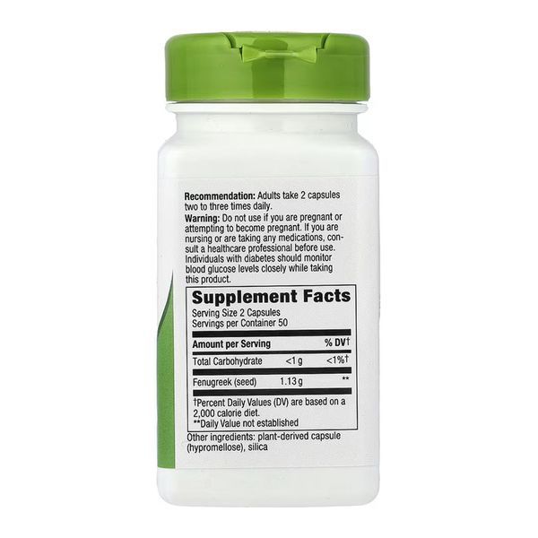 Fenugreek Seed - 100 vcaps 23598 фото