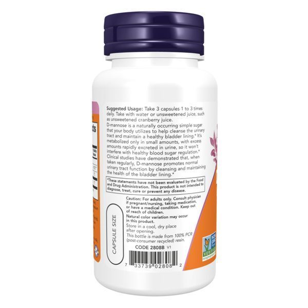 D-Mannose 500mg - 240 vcaps 24688 фото