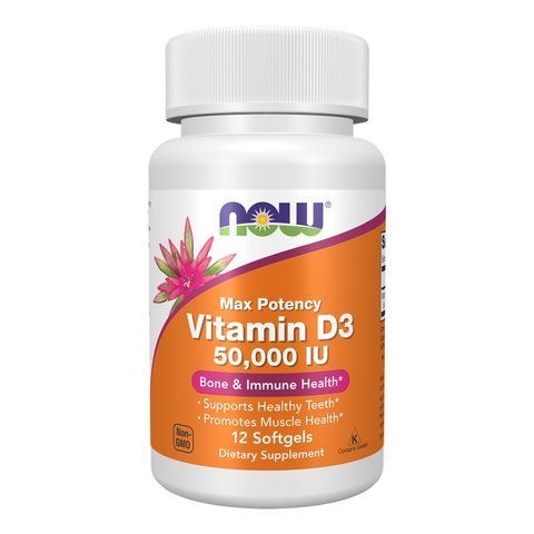 VIT D-3 50,000 IU - 12 sgels 31902 фото