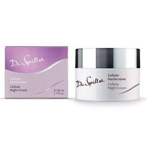 Омолоджувальний нічний крем з фітогормонами Cellular Night Cream Dr.Spiller, 50 мл 111007 фото