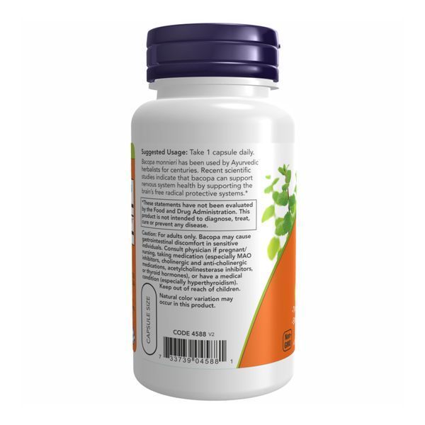 Bacopa Extract 450 mg - 90 vcaps 23502 фото