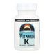 Vitamin K 500 mcg - 100 tabs 31362 фото 1