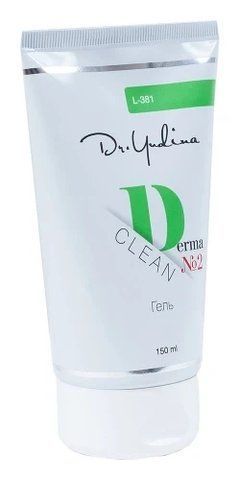 Гель лечебный №2 для лица Derma-Clean Dr. Yudina 150 мл L381 фото