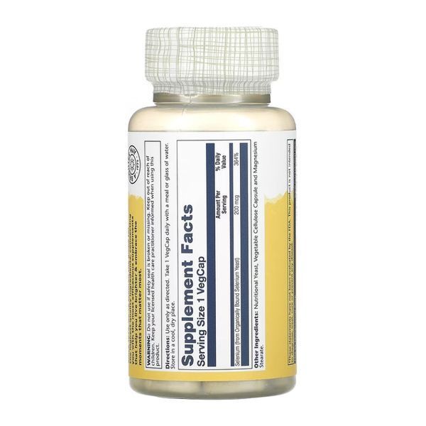 Selenium 200mcg - 100 caps 28324 фото