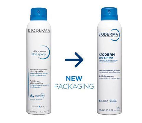 Біодерма Атодерм SOS спрей Bioderma Atoderm SOS spray 200 мл 028141 фото