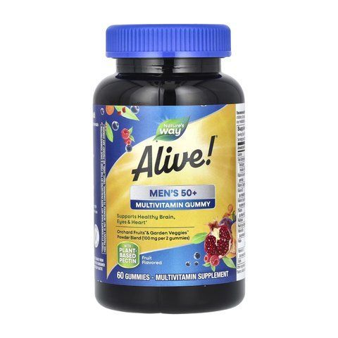 Men's 50+ Multivitamin - 60 gummies 26629 фото