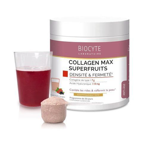 Biocyte Collagen Max Superfruits Бустер, коллаген 7 г + ГК + витамины, 260г PEACO13.6171058 фото