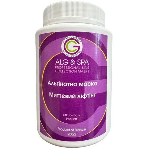 Альгінатна маска Моментальний ліфтинг Lift Up Peel off Mask ALG & SPA, 25г 2733208985 фото