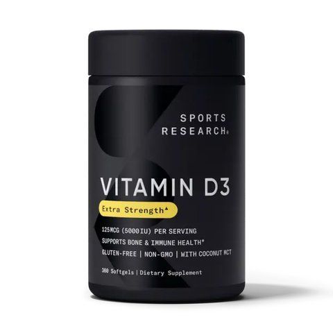 Vitamin D3 5000IU - 360 softgels 29597 фото