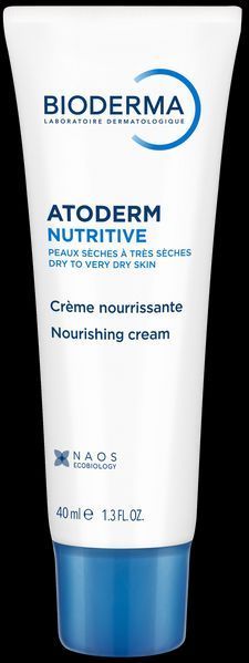 Біодерма Атодерм Поживний бальзам для обличчя Bioderma Atoderm Nutritive Nourishing Cream 40 мл 028094B фото