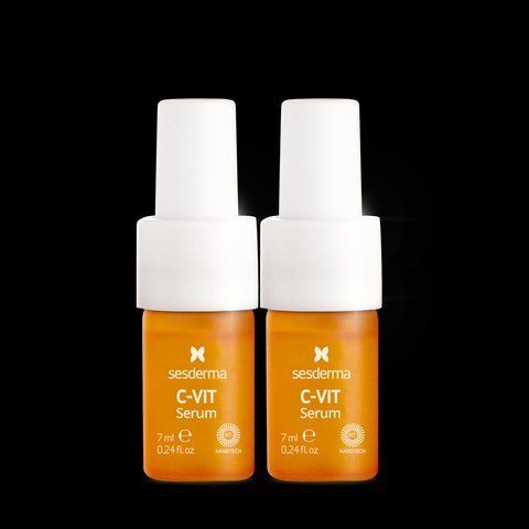 Сесдерма C-Vit Двофазна сироватка з вітаміном C для сяяння та зволоження SesDerma C-Vit Radiance Serum 5 x 7 мл 40002444 фото