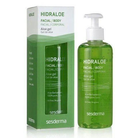 Сесдерма Hidraloe Заспокійливий гель для обличчя та тіла SesDerma Hidraloe Aloe Gel, 250 мл 40000254 фото