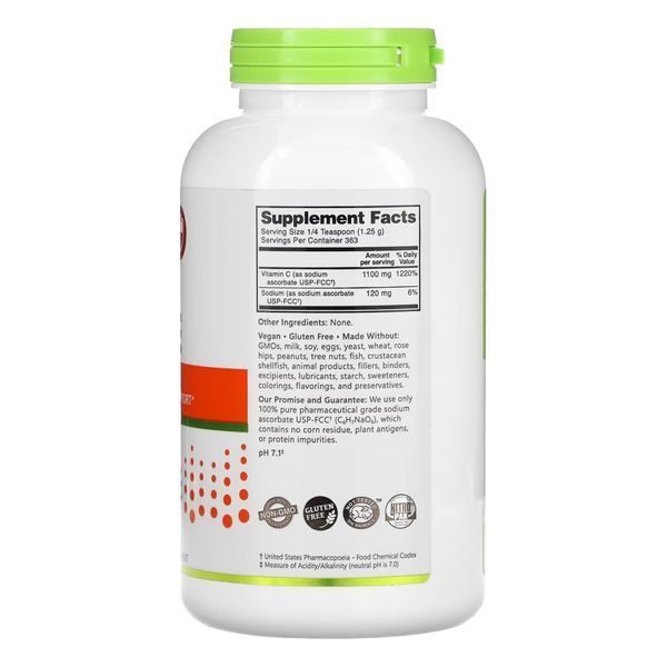 Sodium Ascorbate Powder - 454g 25498 фото
