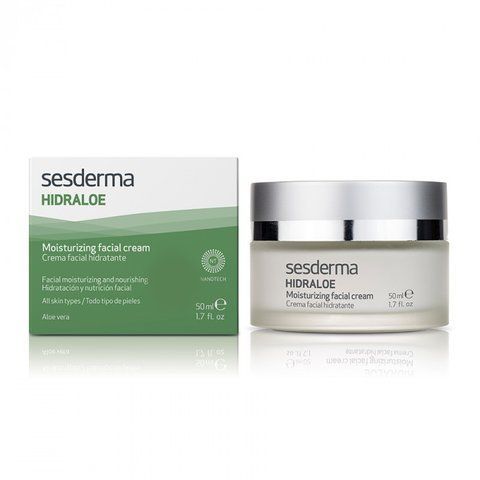 Сесдерма Hidraloe Зволожувальний крем для обличчя SesDerma HIDRALOE Moisturizing Face Cream, 50 мл 40000279 фото
