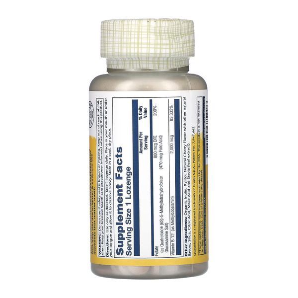 Methyl B-12 & Methyl Folate - 60 caps 28331 фото