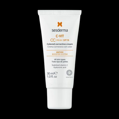 Сесдерма C-Vit CC-крем для обличчя SPF 15 SesDerma C-Vit CC Cream SPF 15, 30 мл 40002564 фото