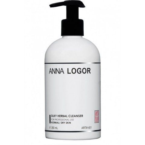 Очисне молочко з трав'яними екстрактами Anna Logor Silky Herbal Cleanser 350 мл AL401 фото