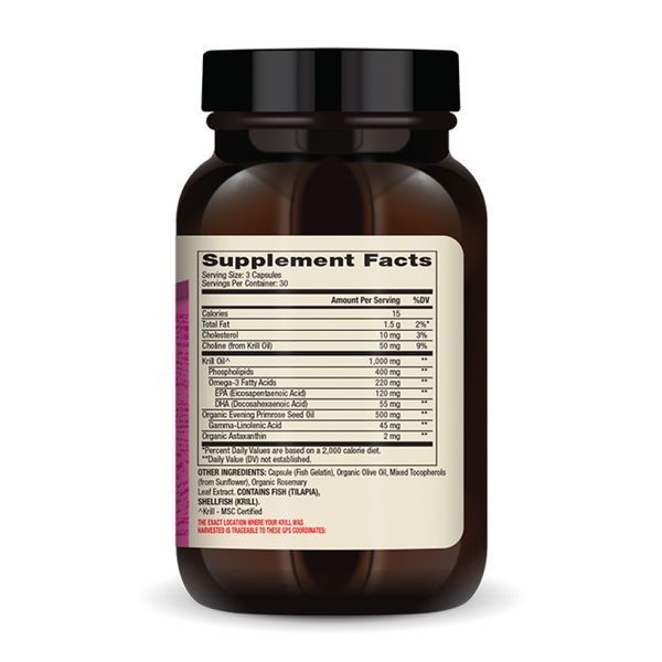 Krill Oil for Women - 90 caps 29083 фото