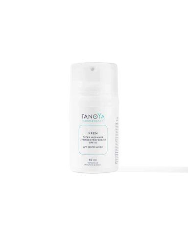 Крем легка формула з фітоестрогенами SPF 15 для зрілої шкіри, TanoYA 50 мл 4820118231761 фото