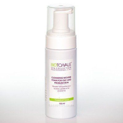 Очищаюча мус-піна для жирної та проблемної шкіри Biotonale 150 ml фл. ВТ0013 фото