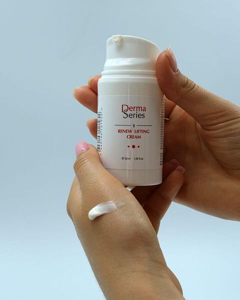 Регенеруючий анти-ейдж крем з ліфтинговим ефектом RENEW LIFTING CREAM DERMA SERIES 50 мл DS 023 фото