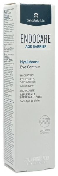 Зволожуючий антивіковий крем для контуру очей Endocare Age Barrier Hyaluboost Eye Contour CANTABRIA, 15 мл 2871762443 фото