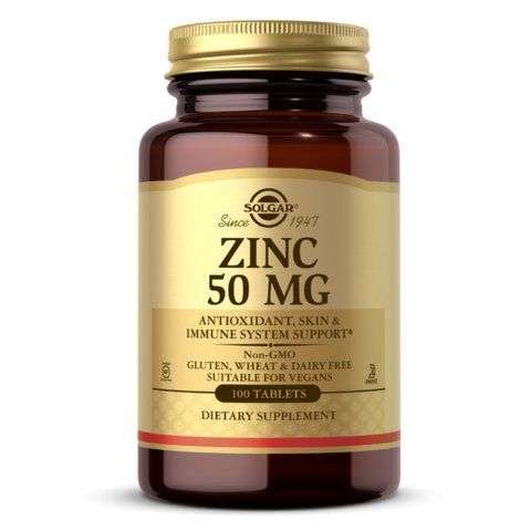 Zinc 50mg - 100 tabs 10273 фото