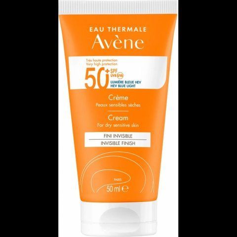 Авен Крем сонцезахисний SPF 50 для сухої та чутливої шкіри Avene Cr&egrave;me very high protection spf 50+ 50 мл 245395 фото