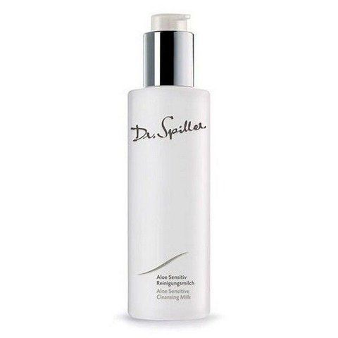 Очищуюче молочко для чутливої шкіри з алое вера Aloe Sensitive Cleansing Milk Dr.Spiller, 200 мл 100512 фото