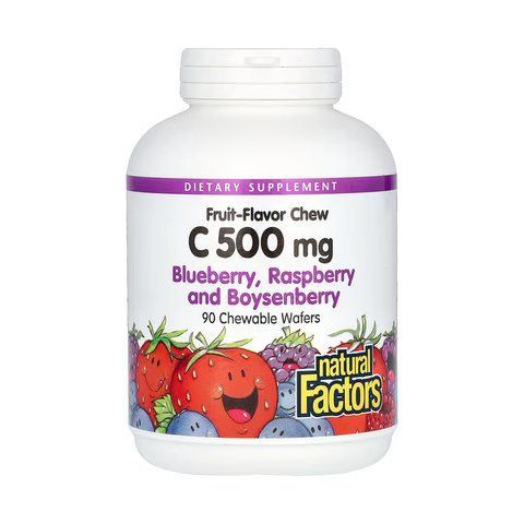 Vitamin C 500mg - 90 tabs Mixed Berry 31728 фото