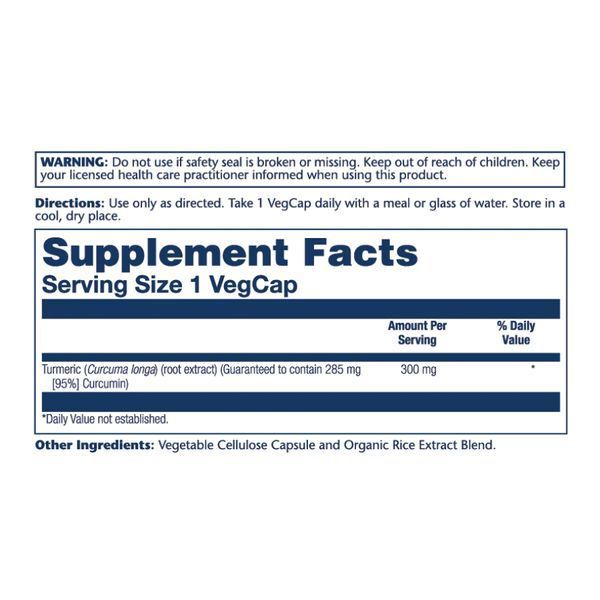 Turmeric Root Extract 300m - 60 vcaps 26115 фото