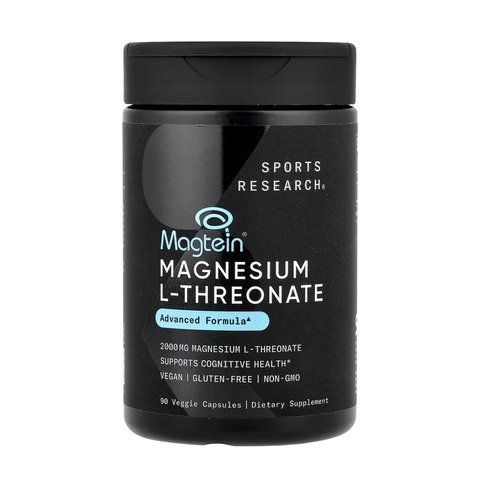 Magnesium L-Threonate 2000mg - 90 veggie capsules 31395 фото