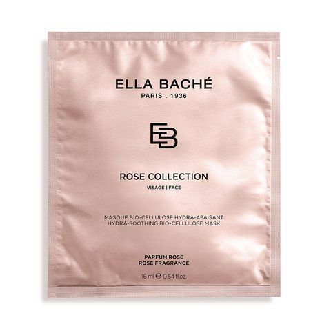 Біоцелюлозна рожева маска Ella Bache Bio-cellulose Rose Mask, 8 мл VE23050 фото