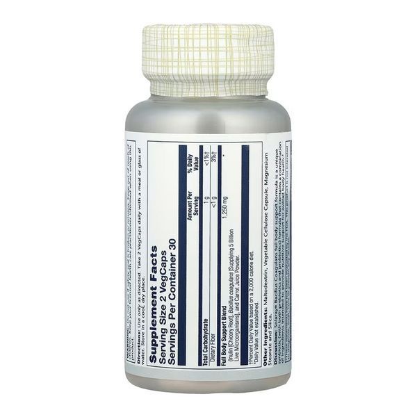Bacillus Coagulans 5 Billion CFU - 60 vcaps 32130 фото