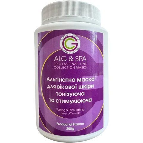 Альгинатная маска Тонизирующая и стимулирующая для возрастной кожи Tonic and Stimulating Peel ALG & SPA, 1 кг ALG010-1000 фото
